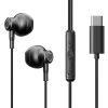 Heyrnartól með fjarstýringu á snúru með USB-C tengi